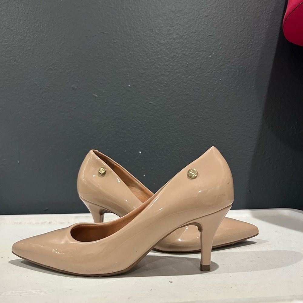 Vizzano Nude Patent Heels